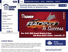 Tablet Screenshot of kahcf.org